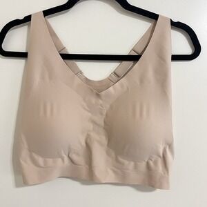 Studio‎ 1886 Seamless Sport T-Shirt Bra 1X Racer Back Support Smooth Comfort